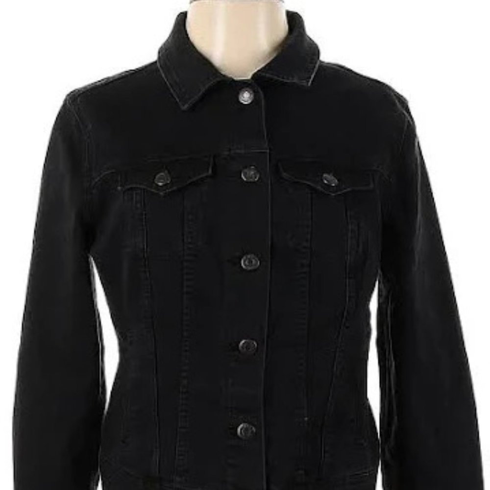 Old Navy Black Denim Jacket